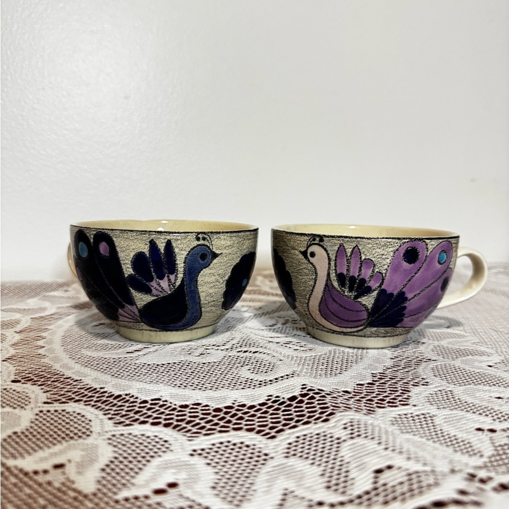 Eduardo Vega Peacock Design Teacups